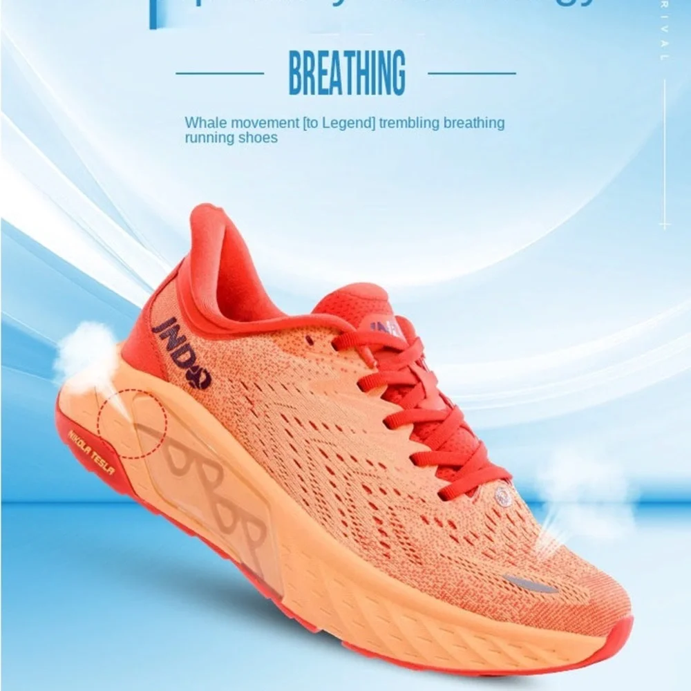 JND Running Shoes in Orange Gradient